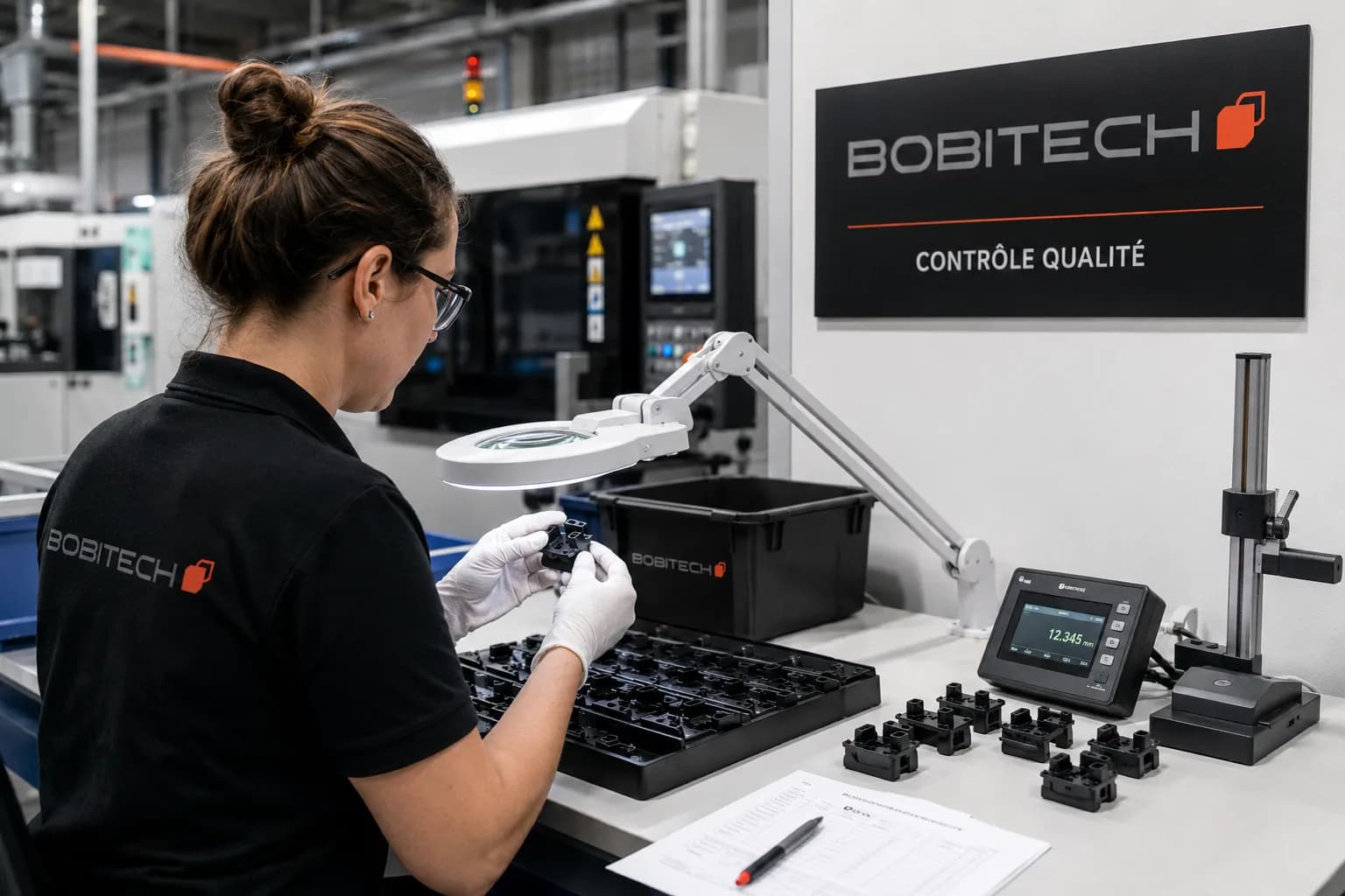 Contrôle qualité chez Bobitech